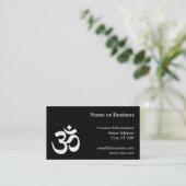 Schwarz-Weiß-Symbol Visitenkarte (Stehend Vorderseite)