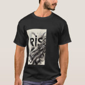Schwarz-Weiß-T - Shirt (Vorderseite)