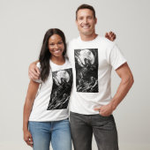 Schwarz-Weiß-T - Shirt (Unisex)
