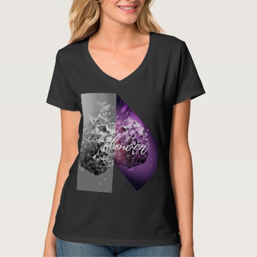 schwarz-weiß T-Shirt (Vorderseite)