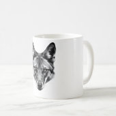 Schwarz-Weiß-T - Shirt Kaffeetasse (VorderseiteRechts)