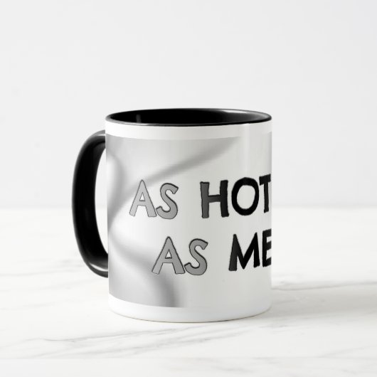 Schwarz-Weiß-Tasse Tasse (Vorderseite Links)