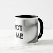 Schwarz-Weiß-Tasse Tasse (VorderseiteRechts)