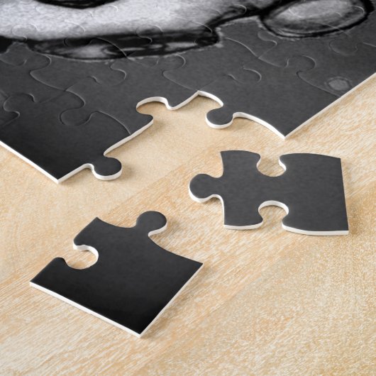 Schwarz-Weiß-Tentakel und Bläschen Puzzle (Seite)