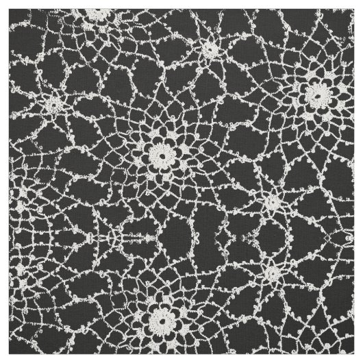 Schwarz-Weiß-Teppichgewebe Stoff (Muster)