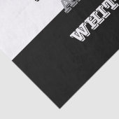 Schwarz-Weiß-Text und solide Farbgestaltung Seidenpapier (Ausschnitt)