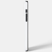 Schwarz-Weiß-Tiger Case-Mate iPhone Hülle (Rückseite / Links)