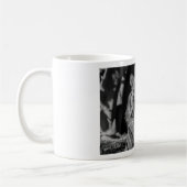 Schwarz-Weiß-Tiger Kaffeetasse (Links)