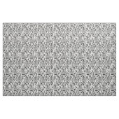 Schwarz-Weiß-Tiger mit Streifen Stoff (Fat Quarter (45,7 x 55,9 cm))