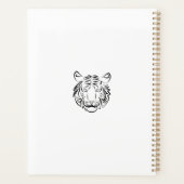 Schwarz-Weiß-Tiger Planer (Rückseite)