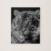 Schwarz-Weiß-Tiger Puzzle (Vertikal)