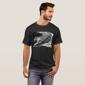 Schwarz-Weiß-Tiger T-Shirt (Vorne ganz)