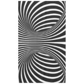 Schwarz/Weiß Tischdecke (Vorderseite)