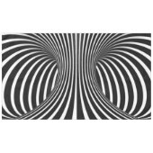 Schwarz/Weiß Tischdecke (Vorderseite (Horizontal))