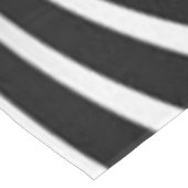 Schwarz/Weiß Tischdecke (Schrägansicht)