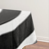 Schwarz/Weiß Tischdecke (Beispiel)