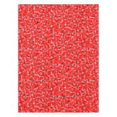 Schwarz-weiß Tischdecke (Vorderseite)