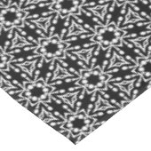 Schwarz/Weiß Tischdecke (Schrägansicht)