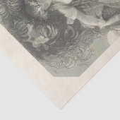 Schwarz-Weiß-Titania Shakespeare Seidenpapier (Ausschnitt)