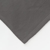 Schwarz Weiß Toile Blumenmuster Benutzername Fleecedecke (Ecke)