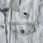 Schwarz-Weiß-Tokio Button (Beispiel)
