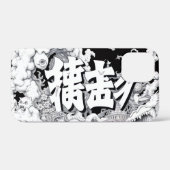 Schwarz-Weiß-Tokio Case-Mate iPhone Hülle (Rückseite (Horizontal))