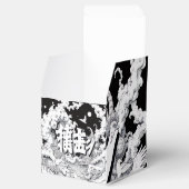 Schwarz-Weiß-Tokio Geschenkschachtel (Geöffnet)