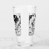 Schwarz-Weiß-Tokio Glas (Rechts)
