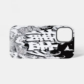 Schwarz-Weiß-Tokio iPhone Hülle (Rückseite (Horizontal))
