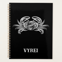 Schwarz-Weiß-Tribal-Krabbe