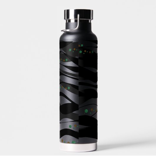 Schwarz/Weiß Trinkflasche (Rechts)