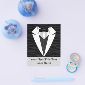 Schwarz/Weiß-Tuxedo Flyer (Einzeln)