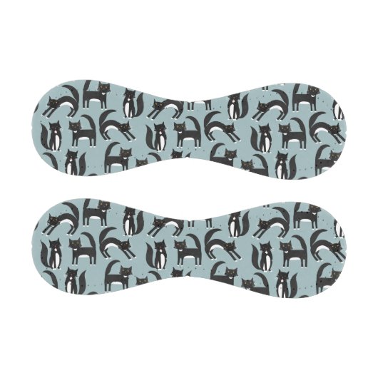 Schwarz-Weiß-Tuxedo-Katzenmuster Baseball (Paneele)