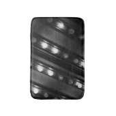 Schwarz-Weiß-Twinkl-Leuchten Badematte (Vorderseite Vertikal)