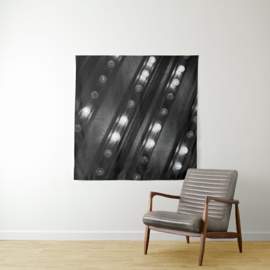 Schwarz-Weiß-Twinkle Wandteppich (Beispiel)