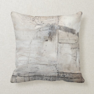 Schwarz-weiß u. Bronze Kissen