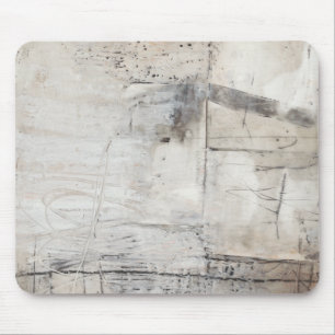 Schwarz-weiß u. Bronze Mousepad