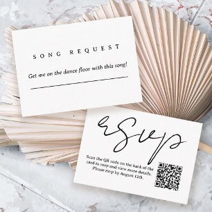 Schwarz-Weiß-uAwg Begleitkarte