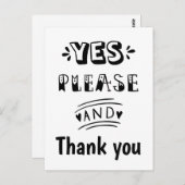 Schwarz-Weiß-UAWG Generic Postkarte (Vorne/Hinten)