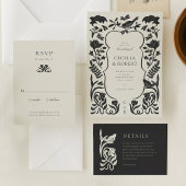 Schwarz-Weiß-UAWG mit QR-Codierungskarte Begleitkarte