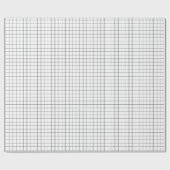 Schwarz-Weiß-Umschlag Geschenkpapier Rolle (Flach)