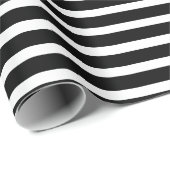 Schwarz-Weiß-Umschlagpapier Geschenkpapier (Rolleneckpunkt)