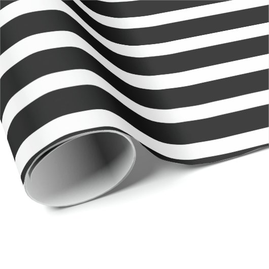 Schwarz-Weiß-Umschlagpapier Geschenkpapier (Rolleneckpunkt)