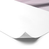 Schwarz, Weiß und Blau Poster (Ecke)