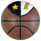 Schwarz, Weiß und Gold Basketball (Rechts)