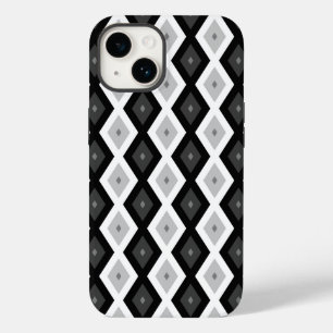 Schwarz, Weiß und Grau Case-Mate iPhone 14 Hülle