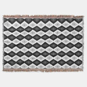 Schwarz, Weiß und Grau Decke (Vorderseite)