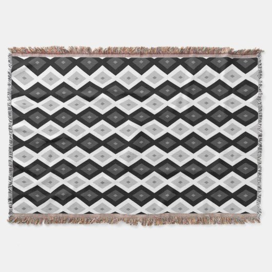 Schwarz, Weiß und Grau Decke (Vorderseite)