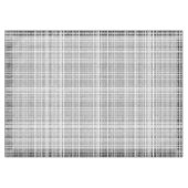 Schwarz, Weiß und Grau-Karo Tischdecke (Vorderseite (Horizontal))