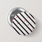 Schwarz, weiß und rot button (Vorne & Hinten)